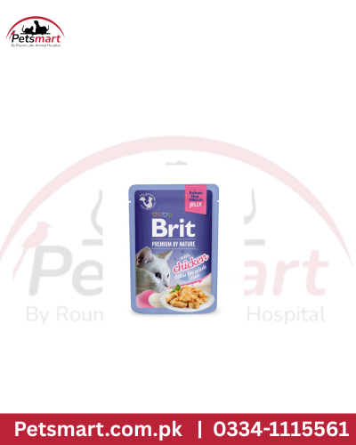 Brit  cat 85g gravy with kitten jelly