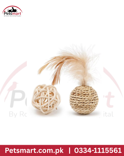 Ball toy with furr