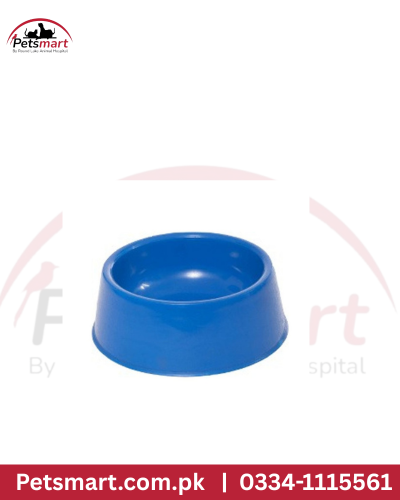 Blue bowl round
