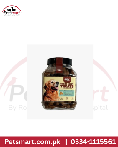 Little paws biskies treat jar 450g