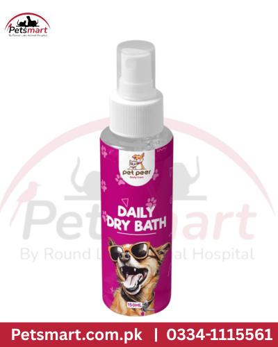 Pet peer dry bath