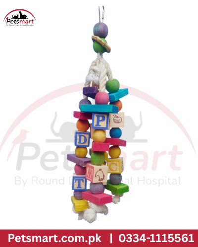 Bird hanging blocks