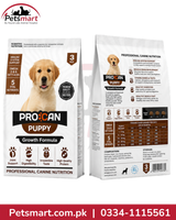 Procan Puppy Growth Formula dry dog food 3kg bag