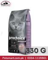 Prochoice Pro 38 Lamb and Rice hypoallergenic dry kitten food 330g bag