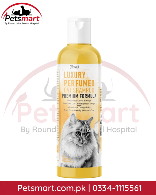Remu Luxury Perfumed Cat Shampoo 320ml Premium Formula for cats