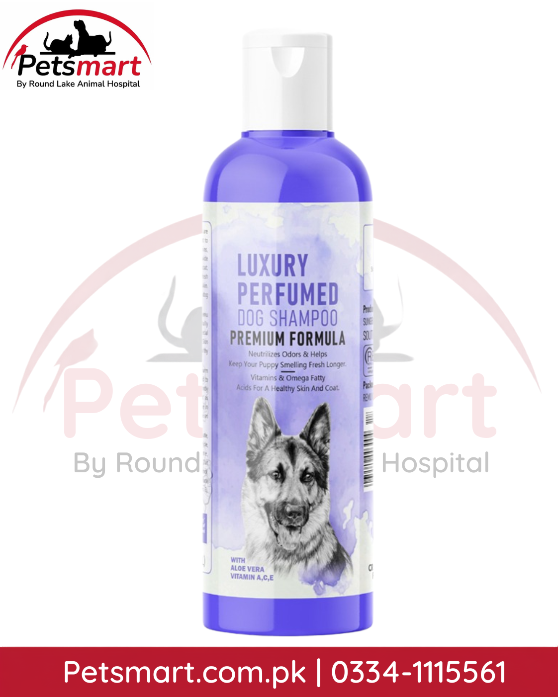 Remu Luxury Perfumed Dog Shampoo Blue 320ml Premium Formula