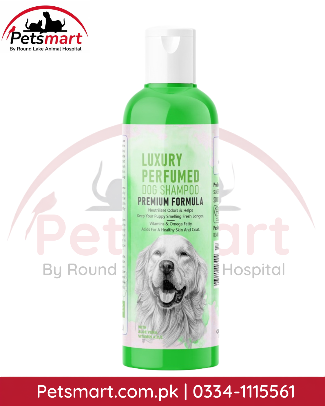 Remu Luxury Perfumed Dog Shampoo Green 320ml Premium Formula