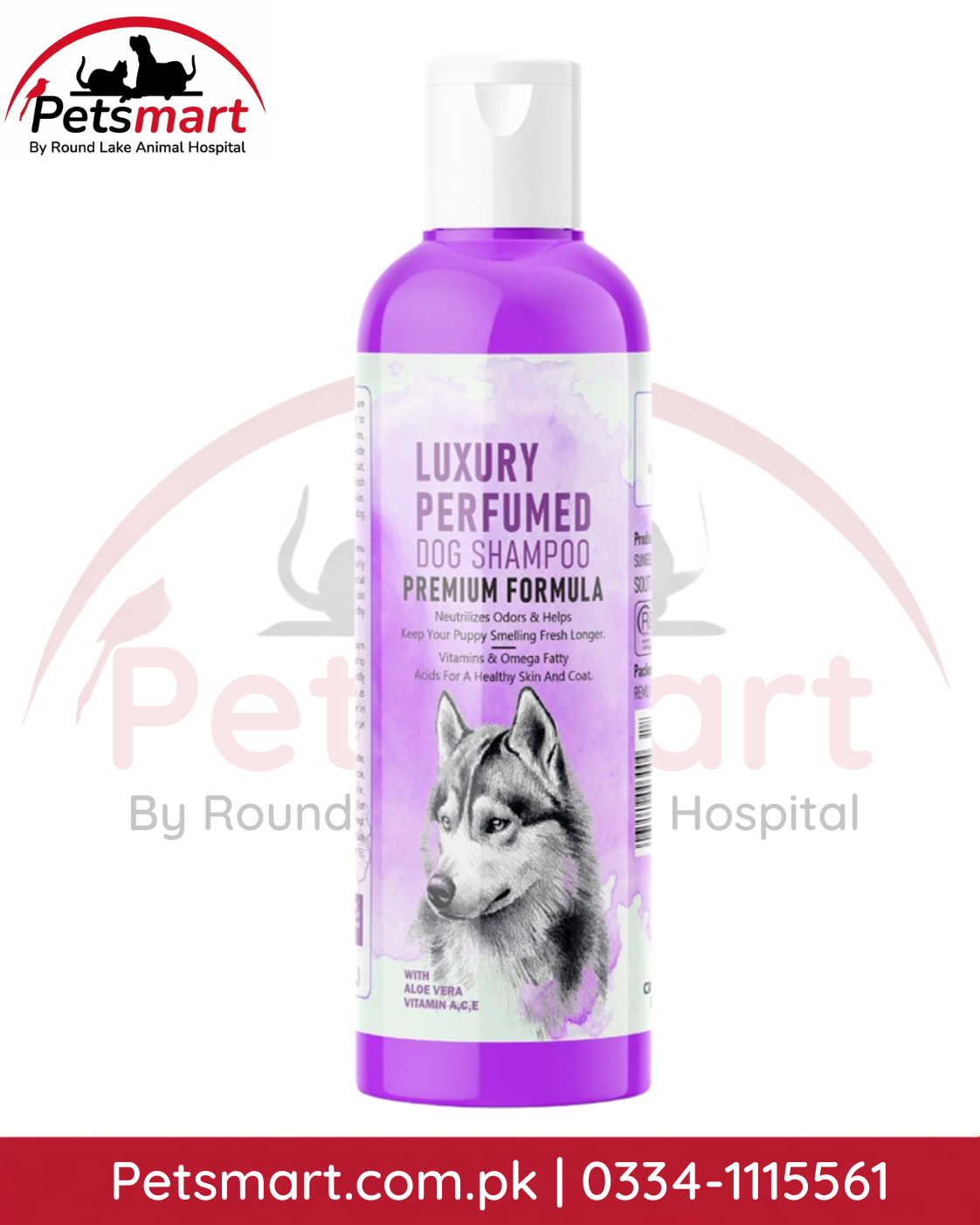 Remu Luxury Perfumed Dog Shampoo Purple 320ml Premium Formula