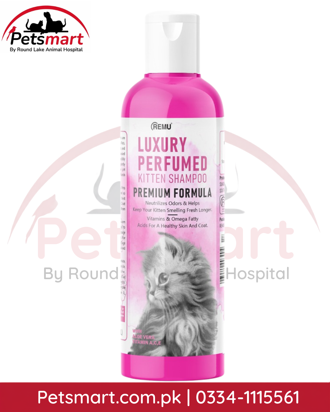 Remu Luxury Perfumed Kitten Shampoo 320ml Premium Formula