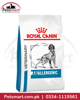 Royal Canin Anallergenic Veterinary Dry Dog Food 3kg for adult dogs with food intolerances