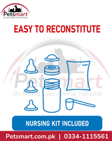 Royal Canin Babydog Milk powder preparation and reconstitution equipment