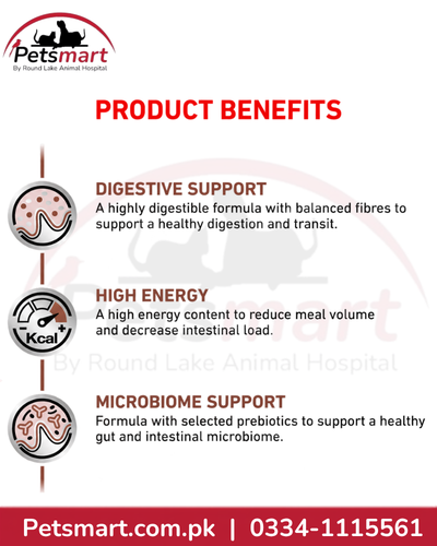 Royal Canin Gastrointestinal cat food digestive support high energy and microbiome support benefits