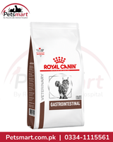 Royal Canin Gastrointestinal Veterinary Dry Cat Food 400g for adult cats with digestive sensitivities