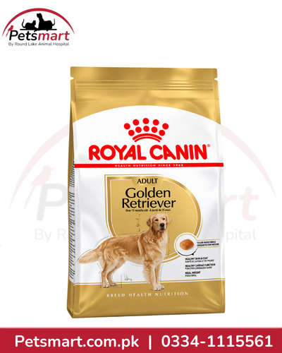 Royal Canin Golden Retriever Adult Dry Dog Food 12kg for Golden Retrievers over 15 months