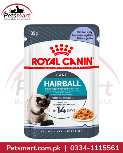 Royal Canin Hairball Care Jelly 85g wet food for adult cats
