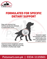 Royal Canin Hepatic veterinary dog food formulated for specific dietary liver support