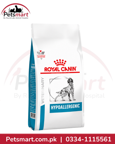 Royal Canin Hypoallergenic Veterinary Dog Food 2kg for adult dogs with food sensitivities