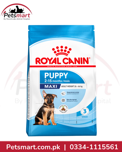 Royal Canin Maxi Puppy Dry Dog Food 15kg for large breed puppies aged 2 to 15 months