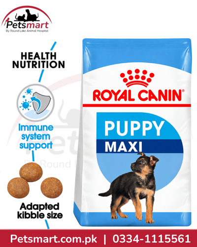 Royal Canin Maxi Puppy benefits for immune system digestive health and long growth