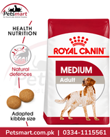 Royal Canin Medium Adult benefits including natural defences high digestibility and omega 3 EPA DHA