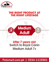 Royal Canin Medium Adult life stage guide from 12 months to 7 years