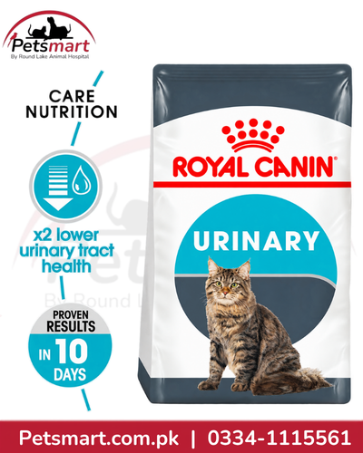 Royal Canin Urinary Care proven results for lower urinary tract health in 10 days