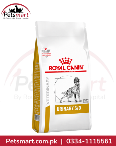Royal Canin Urinary S O Veterinary Dry Dog Food 2kg for adult dogs with urinary sensitivities