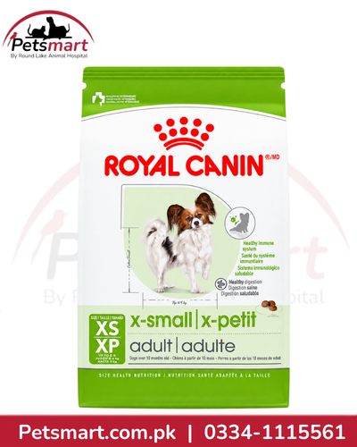 Royal Canin X-Small Adult Dry Dog Food 1.5kg for very small adult dogs