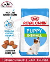 Royal Canin X-Small Puppy nutrition for healthy digestion and intestinal transit