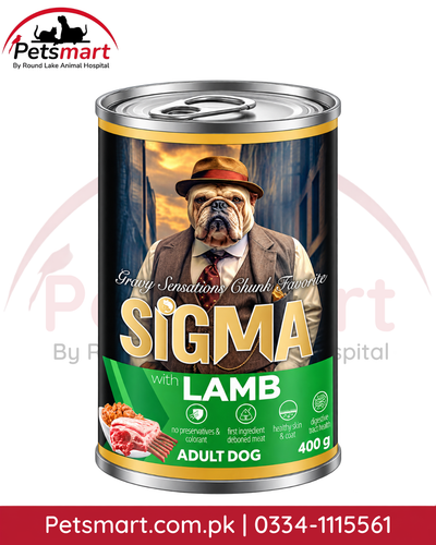SIGMA BOSS Series Lamb Chunk Dog Food 400 g canned wet food for adult dogs