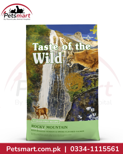 Taste of the Wild Rocky Mountain Feline Recipe with roasted venison and smoke-flavored salmon 12kg