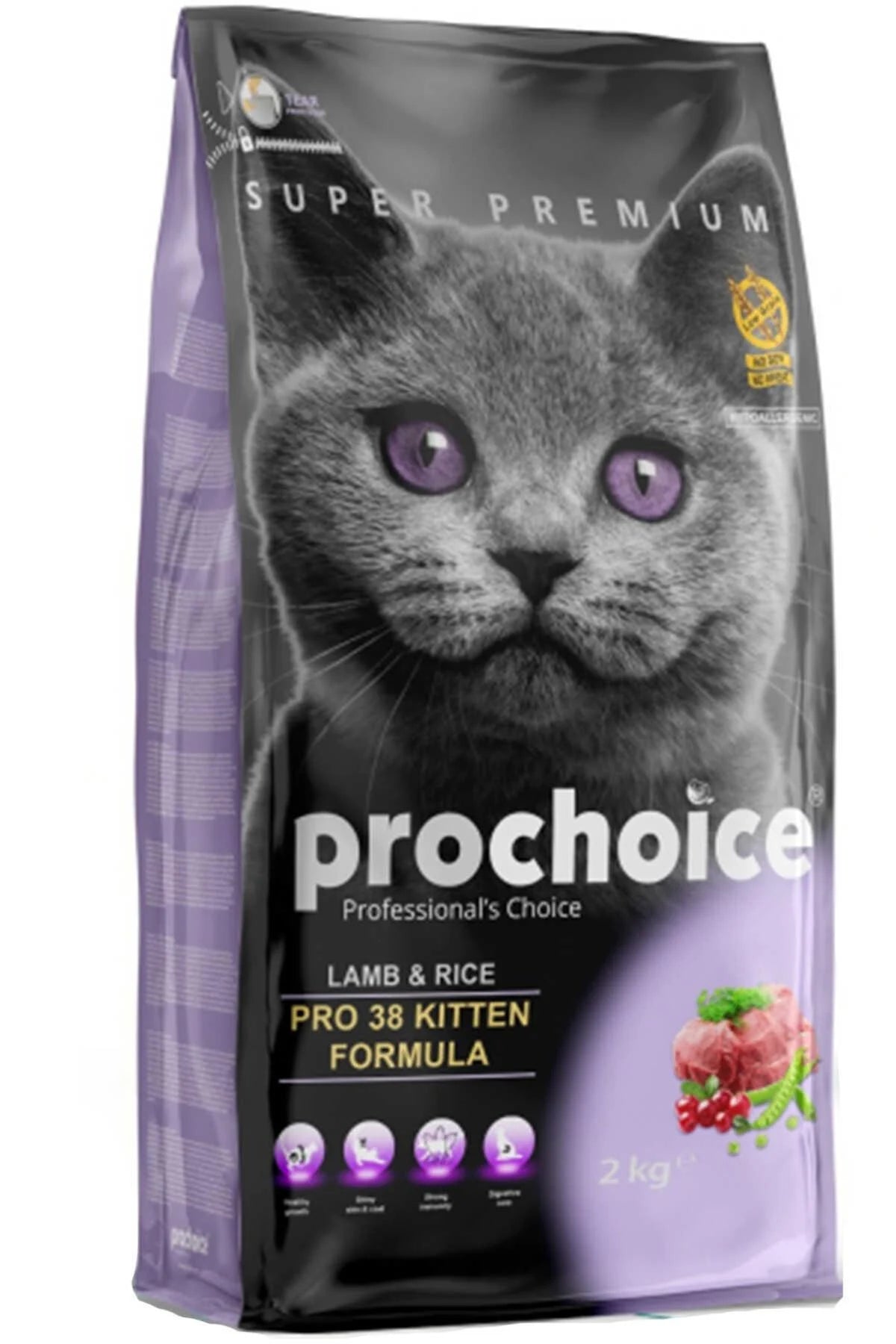Prochoice Pro 38 lamb and rice  – 2kg