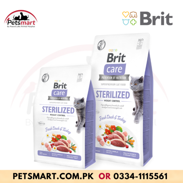 Brit Care Cat Grain-Free STERILIZED AND WEIGHT CONTROL