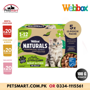 Webbox Naturals Kitten Selection Jelly Wet Cat Food