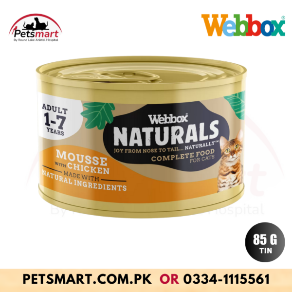 Webbox Naturals Chicken Mousse Cat Food