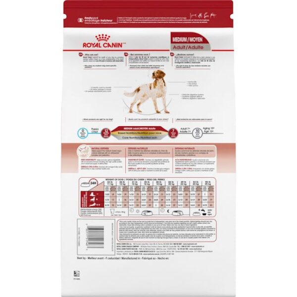 Royal Canin Medium Breed Adult Dry Dog Food - Image 3