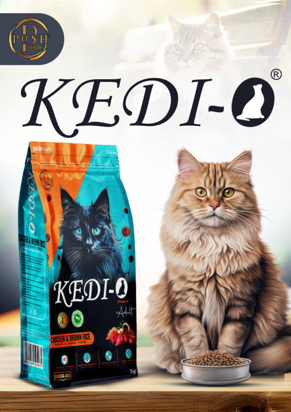 Posh Kedi Premium Adult Cat Food – Chicken & Brown Rice - Image 2