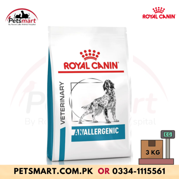 Royal Canin Anallergenic Dog Food 3KG