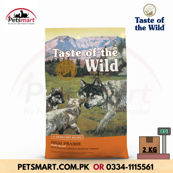 Taste of the Wild High Prairie Puppy Recipe 2KG