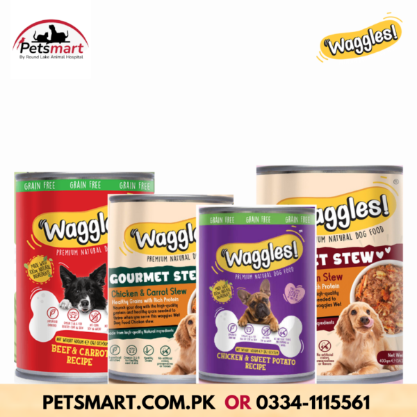 Waggles Adult Wet Food