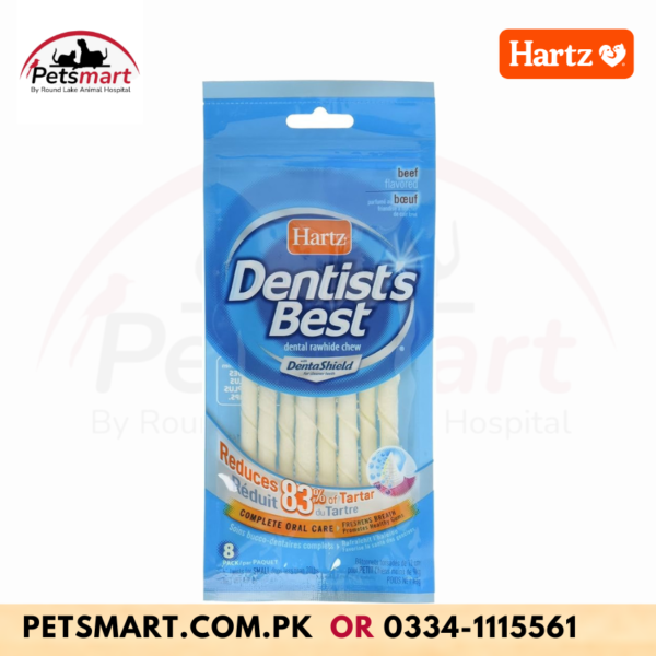 Hartz Dental Twist Beef Stick